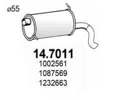 Купить запчасть ASSO - 147011 