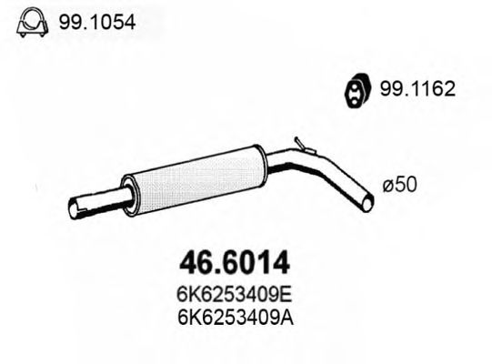 Купить запчасть ASSO - 466014 