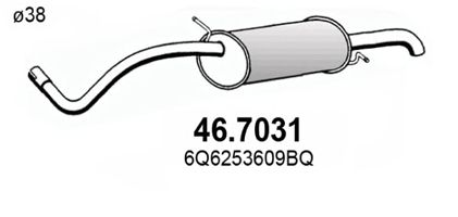 Купить запчасть ASSO - 467031 