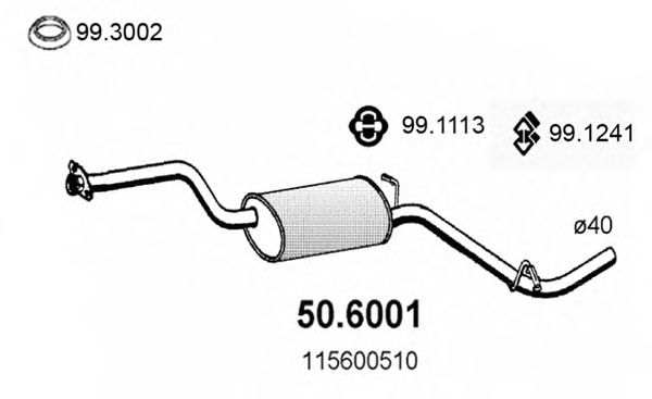 Купить запчасть ASSO - 506001 