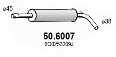 Купить запчасть ASSO - 506007 