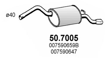 Купить запчасть ASSO - 507005 