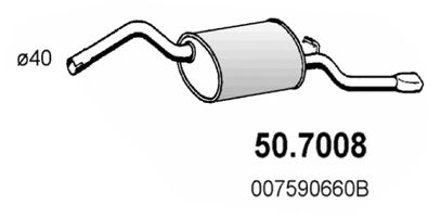 Купить запчасть ASSO - 507008 