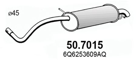 Купить запчасть ASSO - 507015 