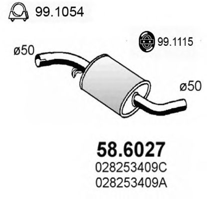 Купить запчасть ASSO - 586027 