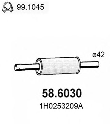 Купить запчасть ASSO - 586030 