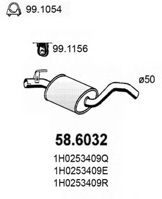 Купить запчасть ASSO - 586032 