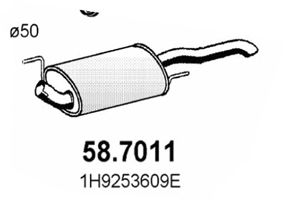 Купить запчасть ASSO - 587011 