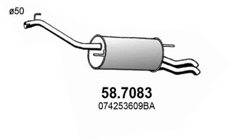 Купить запчасть ASSO - 587083 