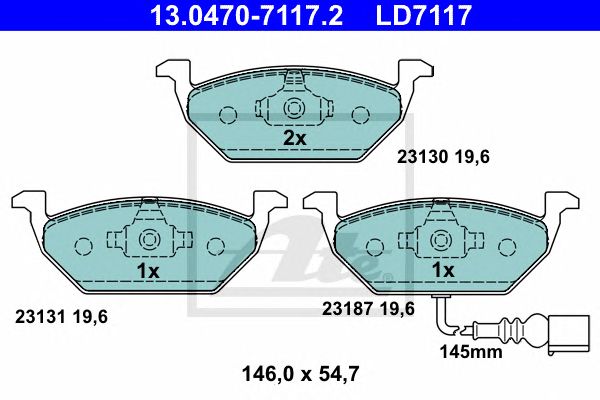 Купить запчасть ATE - 13047071172 