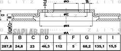 Купить запчасть BLITZ - BS0129 