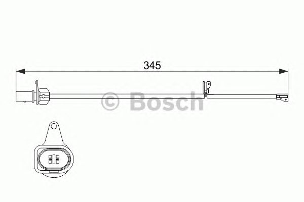 Купить запчасть BOSCH - 1987474507 