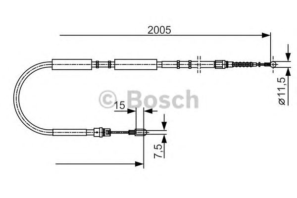 Купить запчасть BOSCH - 1987477923 