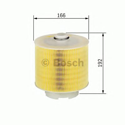 Купить BOSCH F026400198 Фильтр воздушный AUDI A6 2.4/3.2/4.2 04-