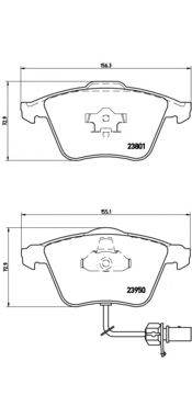 Купить запчасть BREMBO - P85097 