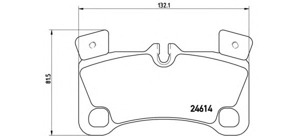 Купить запчасть BREMBO - P85103 
