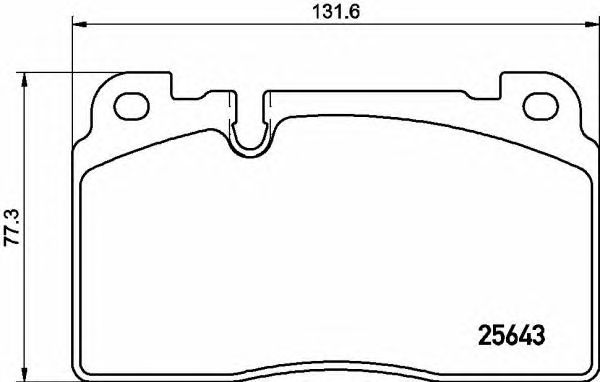 Купить запчасть BREMBO - P85133 