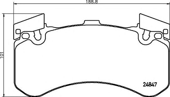 Купить запчасть BREMBO - P85136 