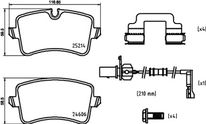 Купить запчасть BREMBO - P85150 