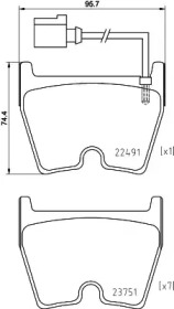 Купить запчасть BREMBO - P85152 