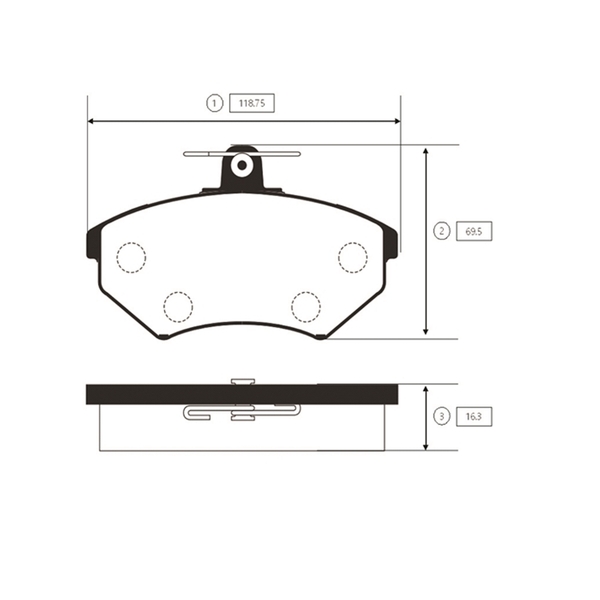 Купить CTR GK1242 Колодки торм. пер. (старый арт. CKVW-15) VOLKSWAGEN Caddy 1995 ~ 2003 / Golf 1993 ~ 1999 / Passat 1988 ~ 1996 / Polo 1995 ~ / Vento 1991 ~ 1998 AUDI 80 1991 ~ 1996 / 90 1987 ~ 1991 / A4 1994 ~ 2001...