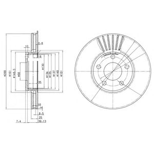 Купить запчасть DELPHI - BG2745 