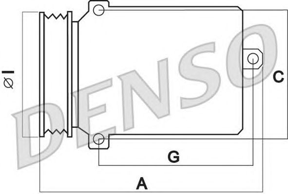 Купить запчасть DENSO - DCP02015 
