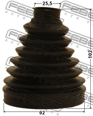 Купить запчасть FEBEST - 0117PZVW30 