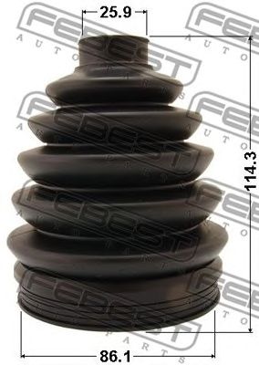 Купить запчасть FEBEST - 2317PB6 