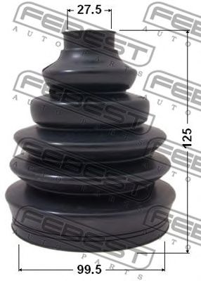 Купить запчасть FEBEST - 2317PT5 