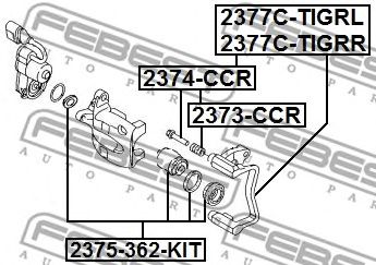 Купить запчасть FEBEST - 2374CCR 