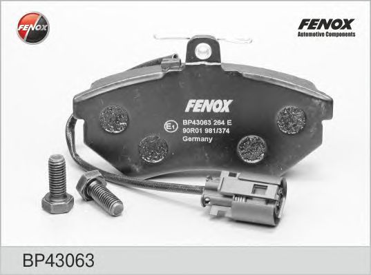 Купить запчасть FENOX - BP43063 
