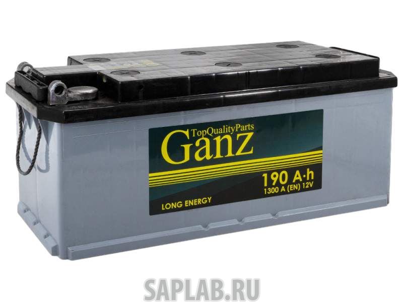 Купить GANZ GANZ1903LB Аккумулятор GANZ 190.4 А/ч R+ 514х218х210 EN1300 под болт ganz1903lb
