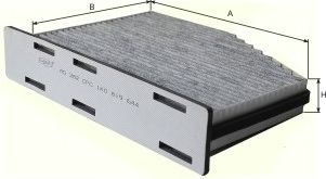 Купить GOODWILL AG282CFC Фильтр салона угольный AUDI A3 II (8P) 2.5 TFSI quattro (RS3) 340 л.с. 03/2011 - 12/20120