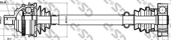 Купить запчасть GSP - 261004 