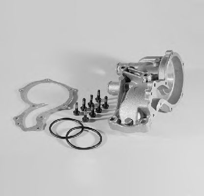 Купить HEPU P513G Корпус насоса водяного AUDI 80 1.8 82-92,2.0 [4cyl] 86-95 AUDI 100 1.6-1.8 82-93 2.0 [4cyl] 91-94 A6 2.0,1.9TD 6/94-4/97