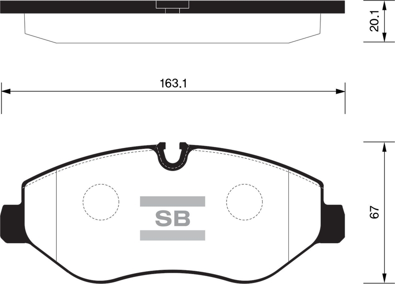 Купить запчасть SANGSIN BRAKE - SP1622 