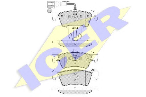 Купить запчасть ICER - 141816 