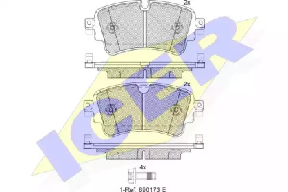 Купить запчасть ICER - 182256 