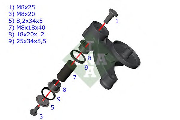 Купить запчасть INA - 533011710 