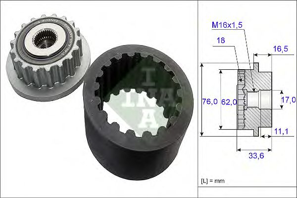 Купить запчасть INA - 535018610 