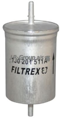 Купить JP GROUP 1118700400 Фильтр топливный[FILTREX, DK] AUDI A3 1.6/1.8/T 12/96->/A4 1.6-3.0 11/00->/A6 3.2 05/04->/A8 3.0-4.2 10/02->/TT 1.8T 10/98->.SEAT Leon 1.4-2.8 11/99->/Toledo II 1.4-2.3 04/99-05/06.SKODA Octavia 1....