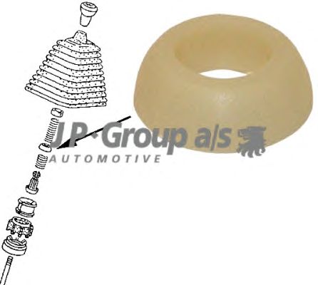 Купить JP GROUP 1131500100 Втулка шток вилки переключения передач AUDI Bus/Transporter/Flatbed T3 (T25), Transporter T3 (T25)