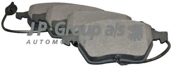 Купить JP GROUP 1163602410 Колодки торм.перед.[BRAX, DK] AUDI 100/A4/A6 1.8i-2.8i/1.9TDi-2.5TDi 16V/20V 90->, VW Passat 94->