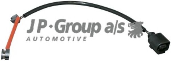 Купить JP GROUP 1197300300 Датчик износа пер. торм.колодок [420mm] AUDI Q7 3,0-4,2/TDI/FSI 03/06->.PORSCHE Cayenne 3,2-4,8/T 09/02->.VW Touareg 2,5-6,0/TDI/V6 10/02->