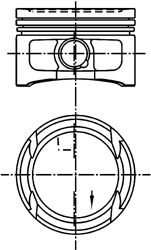 Купить запчасть KOLBENSCHMIDT - 99562620 