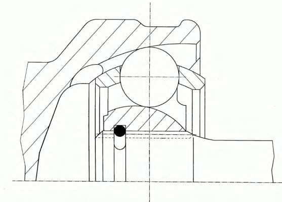 Купить запчасть GKN (LOEBRO) - 304557 