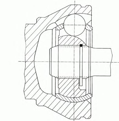 Купить запчасть GKN (LOEBRO) - 304843 