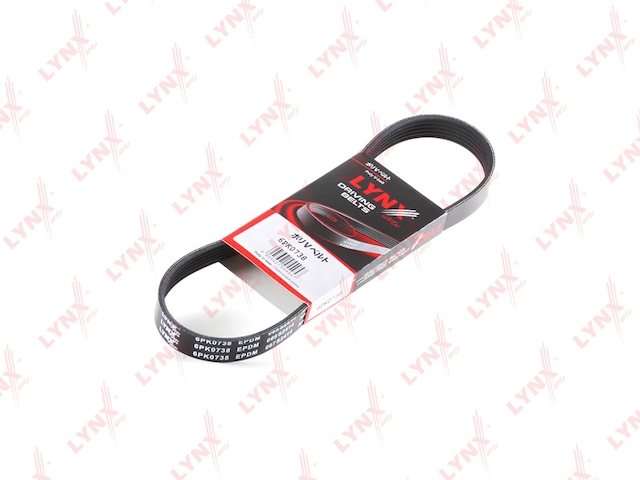 Купить запчасть LYNXAUTO - 6PK0738 