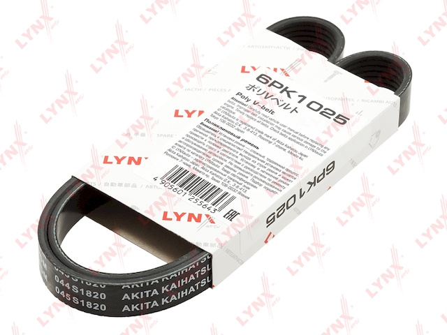 Купить запчасть LYNXAUTO - 6PK1025 